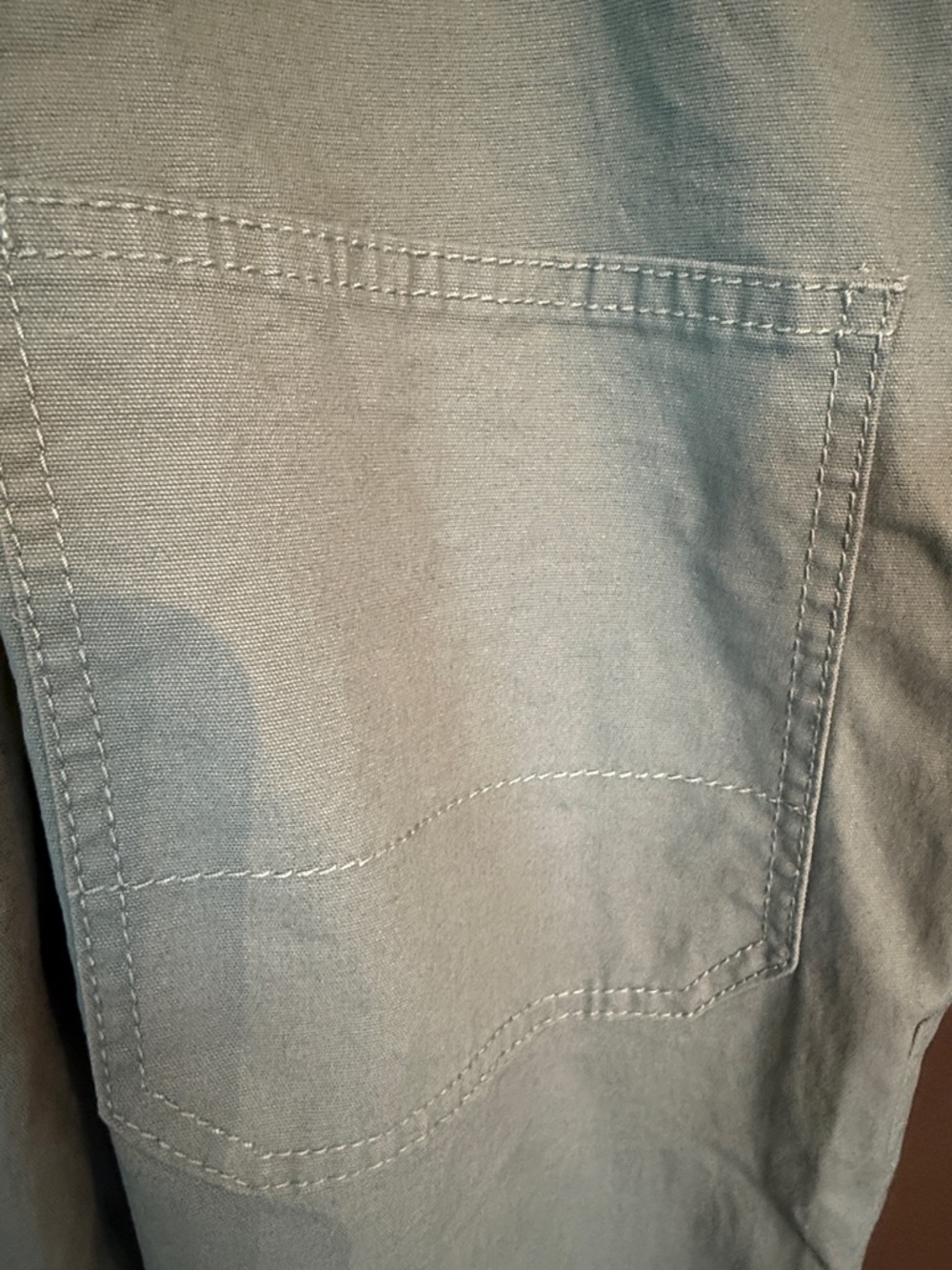 Blue Mountain Teal Green Cotton Overalls - Picture 9 of 9